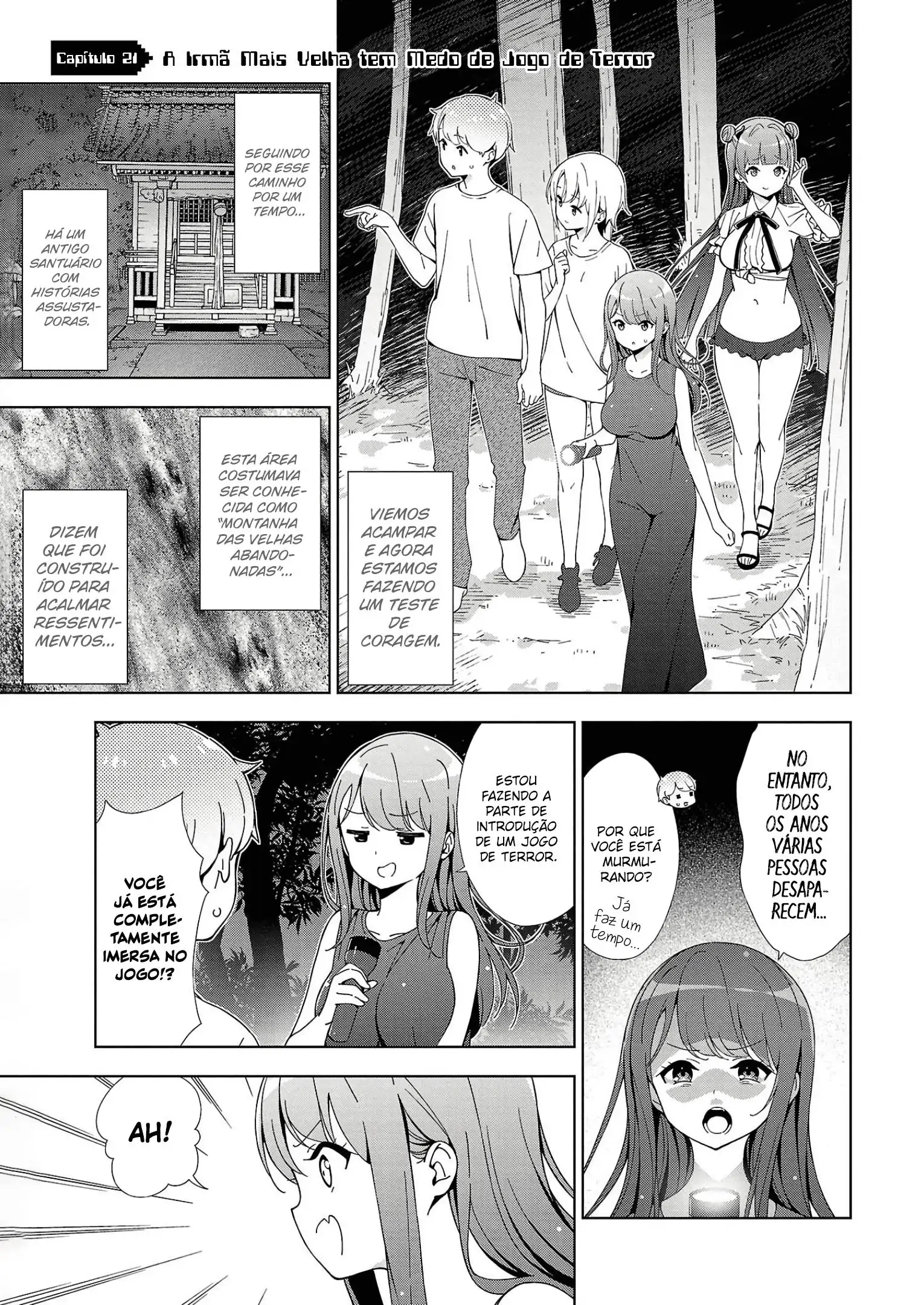 My "Onee-chan's" Personality Changes When She Plays Games-Chapter 21